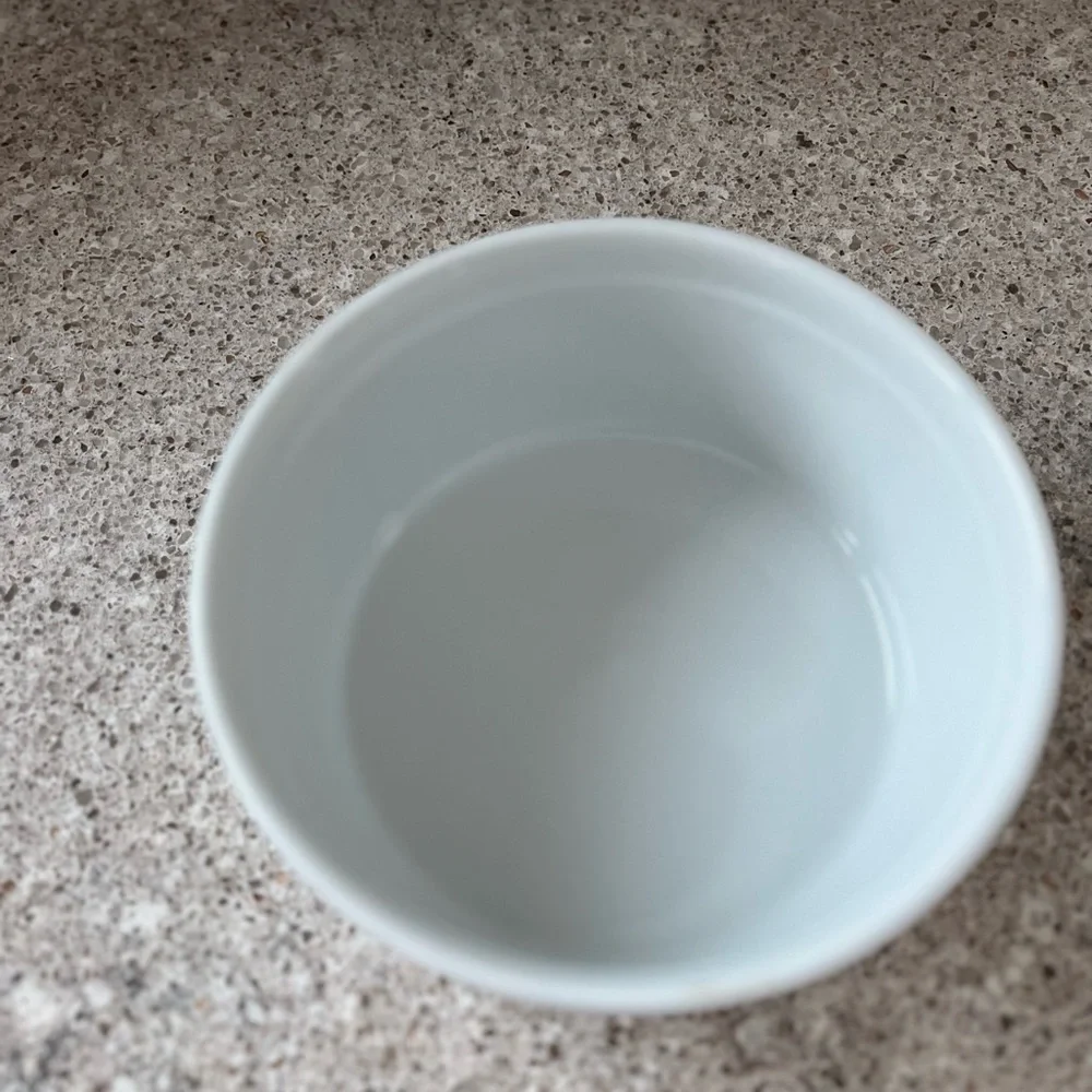 Crate & Barrel White Porcelain Serving Bowl
